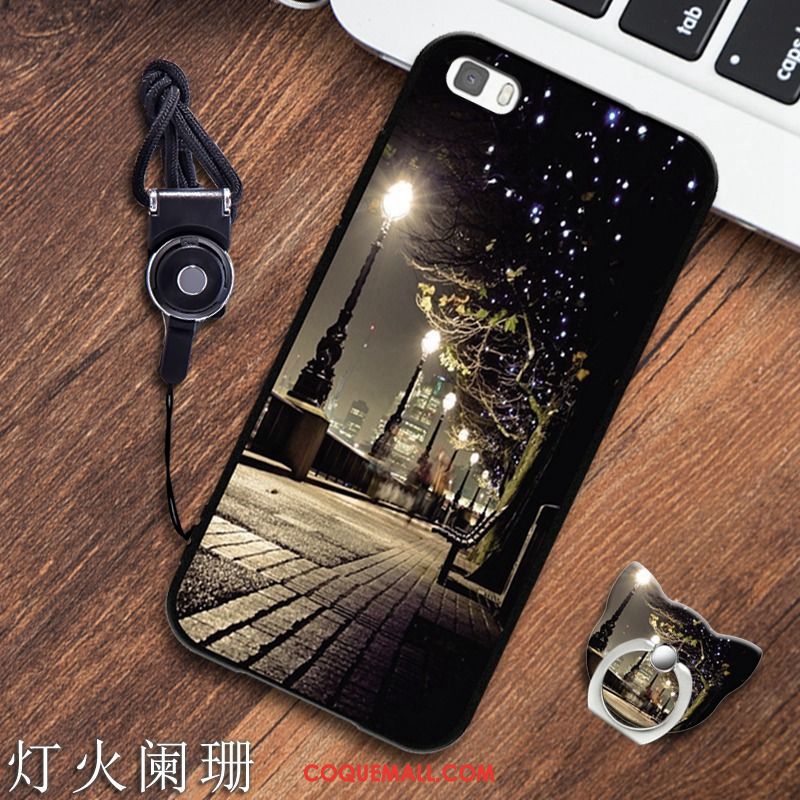 Étui Huawei P8 Lite Fluide Doux Téléphone Portable Silicone, Coque Huawei P8 Lite Incassable Protection