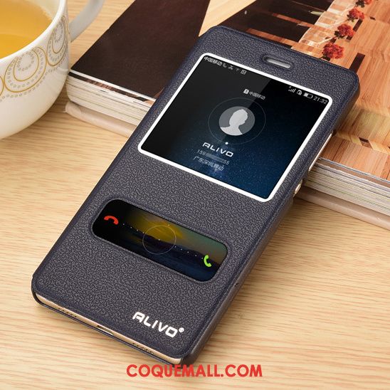 Étui Huawei P8 Lite Jeunesse Étui En Cuir Incassable, Coque Huawei P8 Lite Protection Téléphone Portable Braun Braun