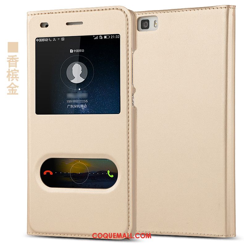 Étui Huawei P8 Lite Protection Incassable Téléphone Portable, Coque Huawei P8 Lite Jeunesse Étui En Cuir