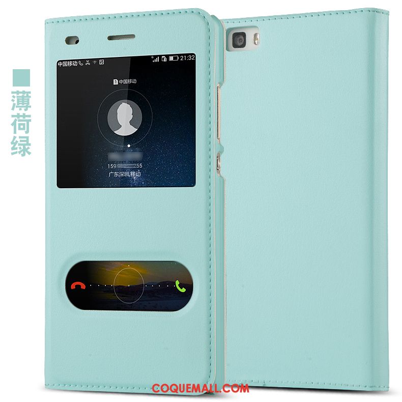 Étui Huawei P8 Lite Protection Incassable Téléphone Portable, Coque Huawei P8 Lite Jeunesse Étui En Cuir