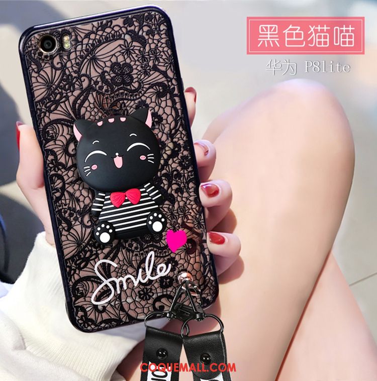 Étui Huawei P8 Lite Téléphone Portable Personnalité Gaufrage, Coque Huawei P8 Lite Jeunesse Dessin Animé