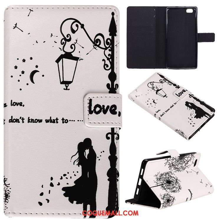 Étui Huawei P8 Lite Téléphone Portable Vert Tendance, Coque Huawei P8 Lite Silicone Dessin Animé