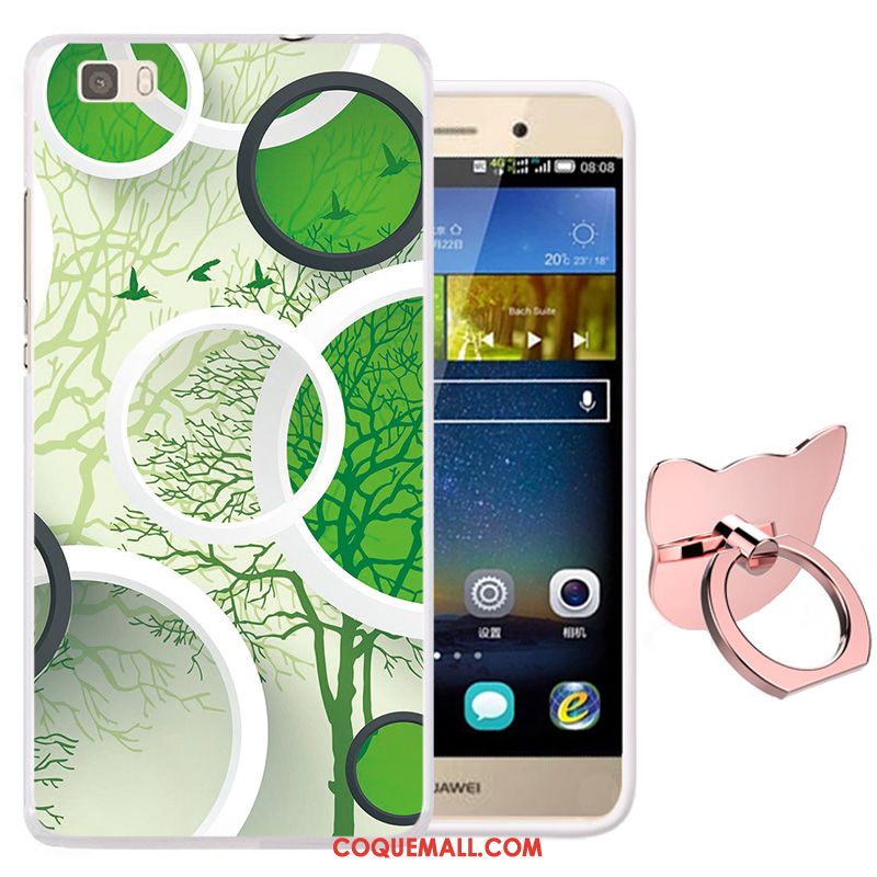 Étui Huawei P8 Lite Vert Protection Téléphone Portable, Coque Huawei P8 Lite Jeunesse Silicone