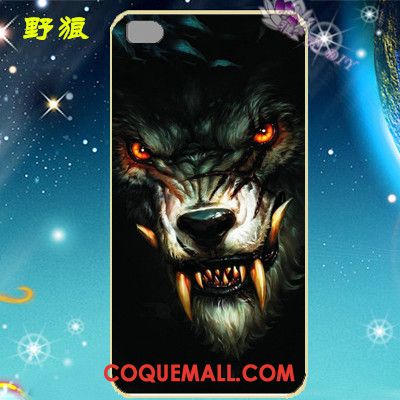 Étui Huawei P8 Métal Téléphone Portable Noir, Coque Huawei P8 Dragon Protection