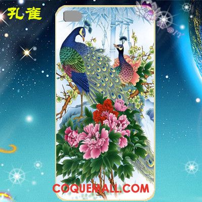 Étui Huawei P8 Métal Téléphone Portable Noir, Coque Huawei P8 Dragon Protection