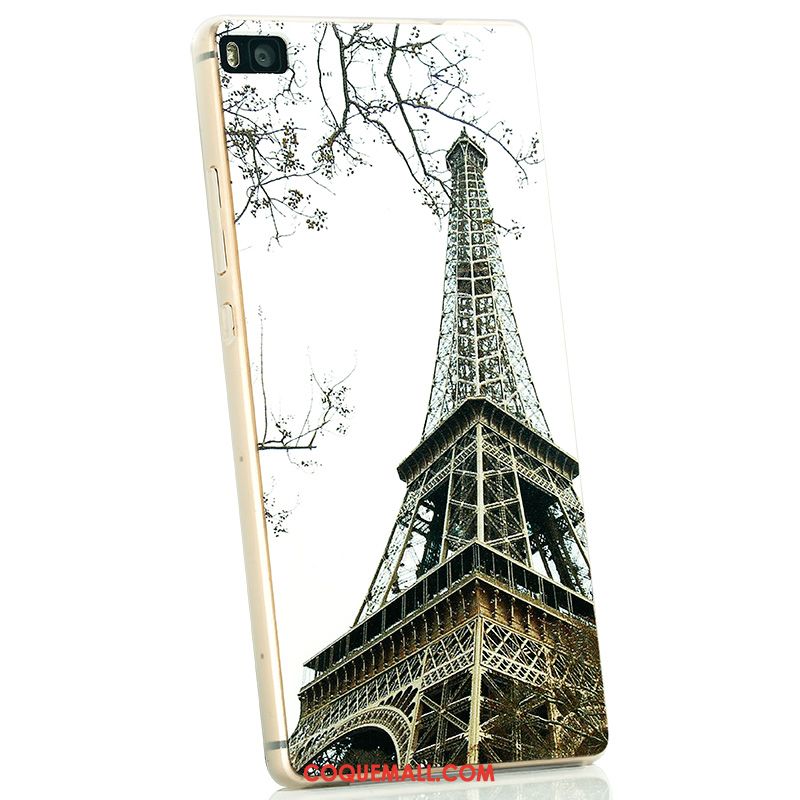 Étui Huawei P8 Nouveau Incassable Tendance, Coque Huawei P8 Créatif Délavé En Daim