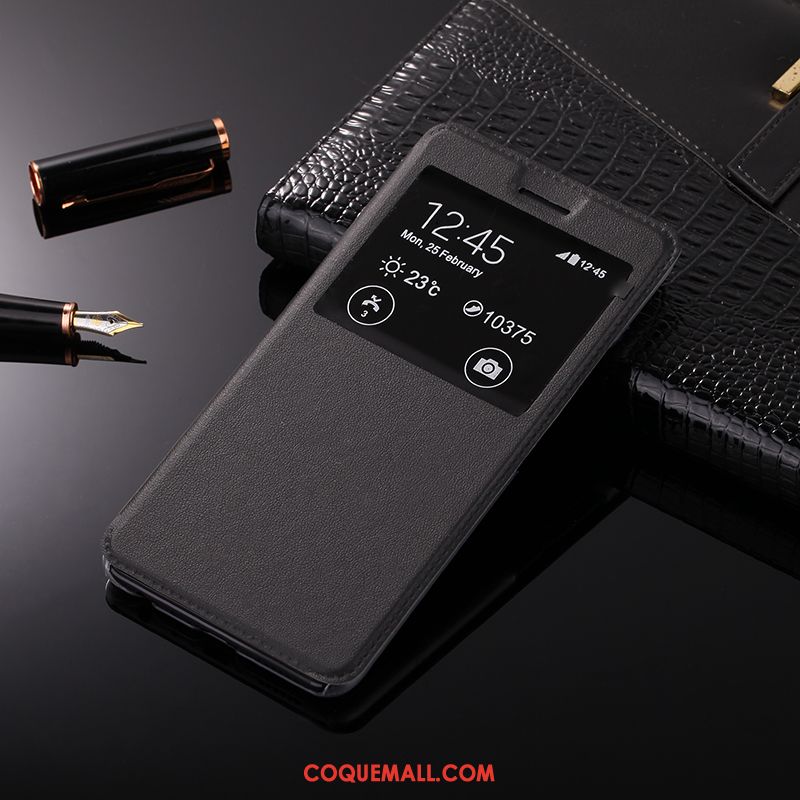 Étui Huawei P8 Or Téléphone Portable Étui En Cuir, Coque Huawei P8 Protection Incassable