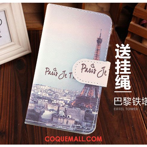 Étui Huawei P8 Personnalité Étui En Cuir Ornements Suspendus, Coque Huawei P8 Clamshell Dessin Animé