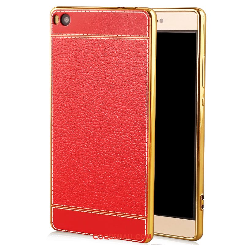 Étui Huawei P8 Placage Élégant Étui En Cuir, Coque Huawei P8 Tout Compris Téléphone Portable