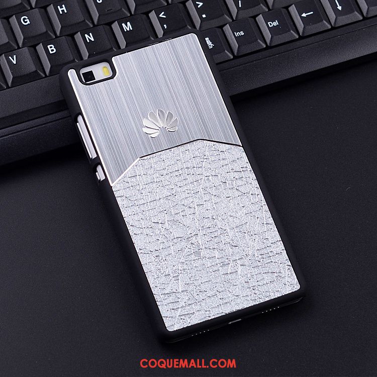 Étui Huawei P8 Protection Jeunesse Métal, Coque Huawei P8 Or Téléphone Portable