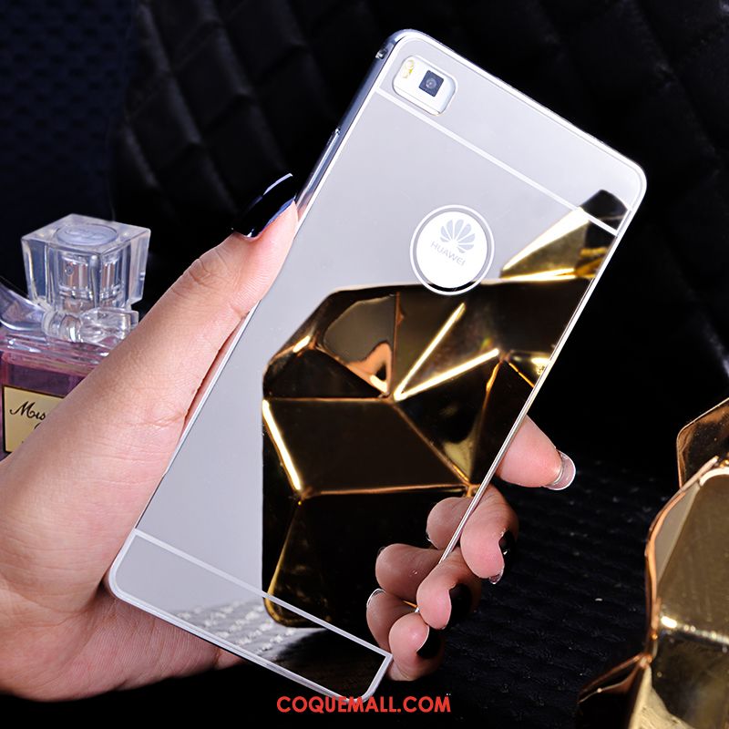 Étui Huawei P8 Tendance Métal Protection, Coque Huawei P8 Personnalité Téléphone Portable Champagner Farbe