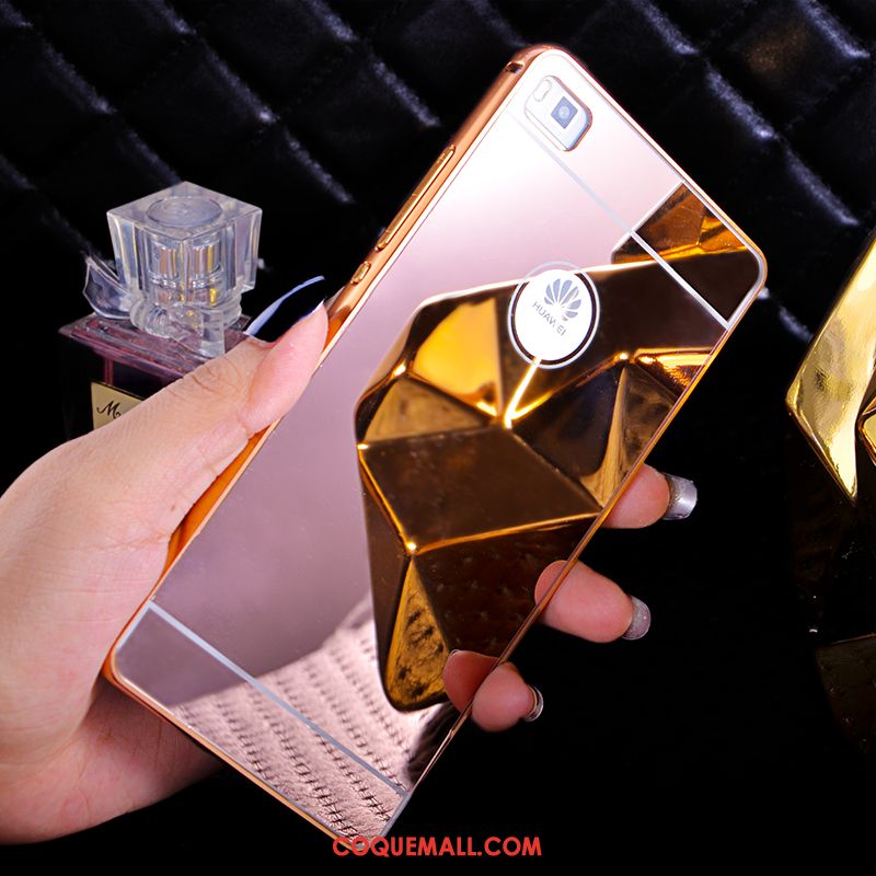 Étui Huawei P8 Tendance Métal Protection, Coque Huawei P8 Personnalité Téléphone Portable Champagner Farbe