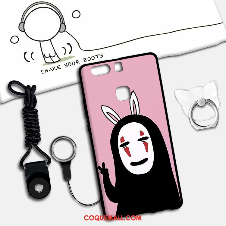 Étui Huawei P9 Dessin Animé Tendance Support, Coque Huawei P9 Protection Incassable