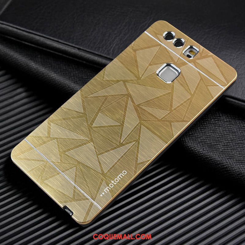 Étui Huawei P9 Incassable Protection Difficile, Coque Huawei P9 Téléphone Portable Métal