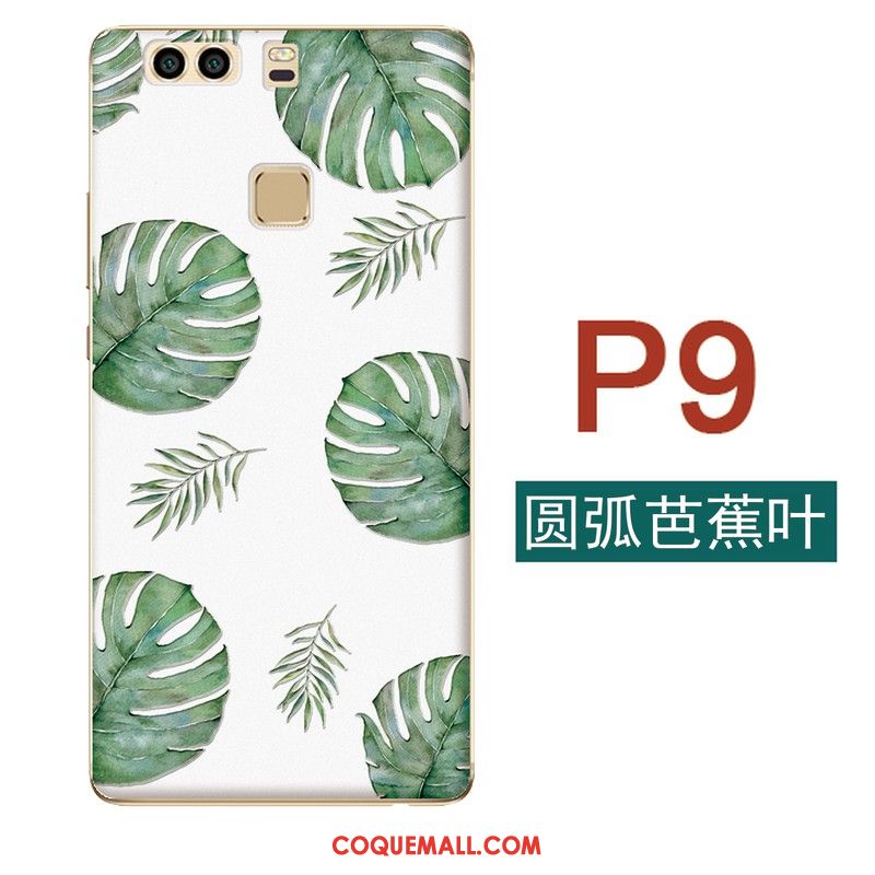 Étui Huawei P9 Jeunesse Silicone Vert, Coque Huawei P9 Téléphone Portable Frais