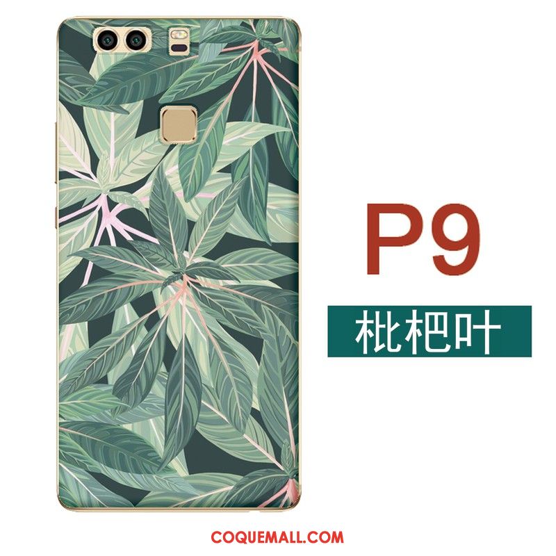 Étui Huawei P9 Jeunesse Silicone Vert, Coque Huawei P9 Téléphone Portable Frais