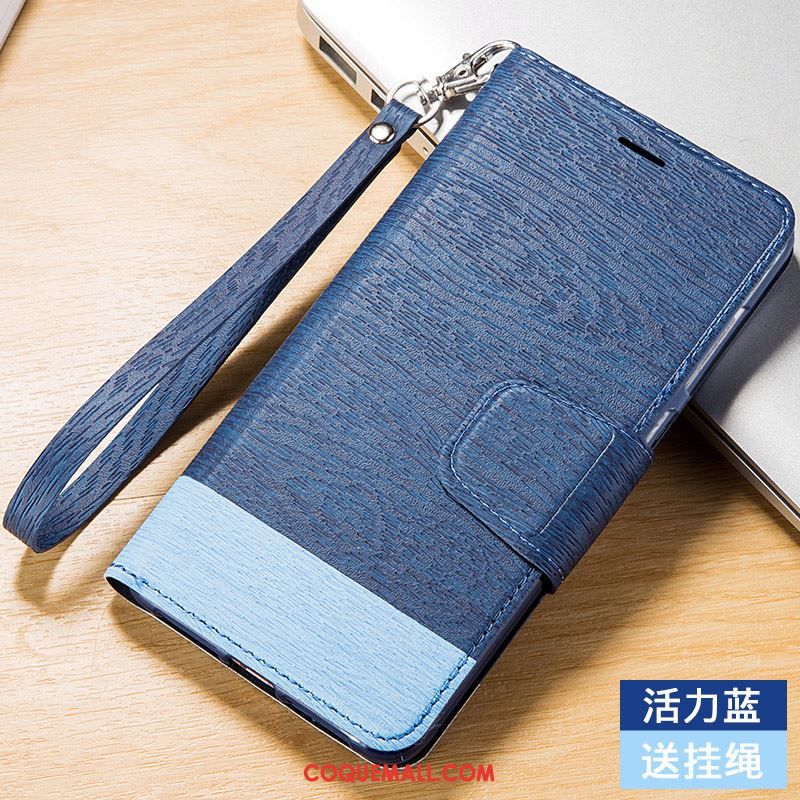 Étui Huawei P9 Lite Bleu Étui En Cuir Bleu, Coque Huawei P9 Lite Téléphone Portable Ornements Suspendus Braun