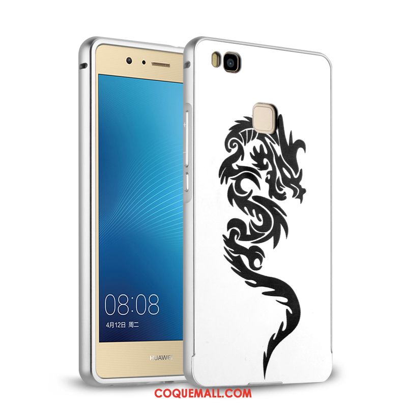 Étui Huawei P9 Lite Border Rouge Jeunesse, Coque Huawei P9 Lite Tendance Téléphone Portable