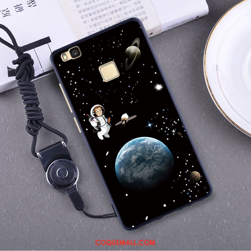 Étui Huawei P9 Lite Incassable Membrane Téléphone Portable, Coque Huawei P9 Lite Ornements Suspendus Coque En Silicone