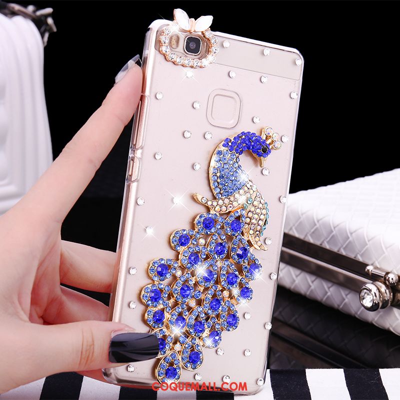 Étui Huawei P9 Lite Jeunesse Petit Tendance, Coque Huawei P9 Lite Téléphone Portable Strass