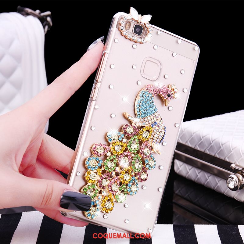 Étui Huawei P9 Lite Jeunesse Petit Tendance, Coque Huawei P9 Lite Téléphone Portable Strass