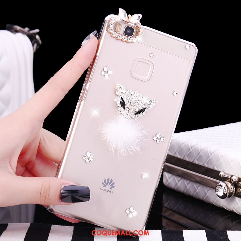 Étui Huawei P9 Lite Jeunesse Petit Tendance, Coque Huawei P9 Lite Téléphone Portable Strass