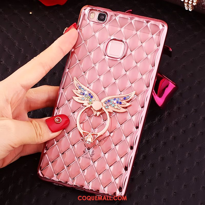 Étui Huawei P9 Lite Or Strass Très Mince, Coque Huawei P9 Lite Silicone Jeunesse