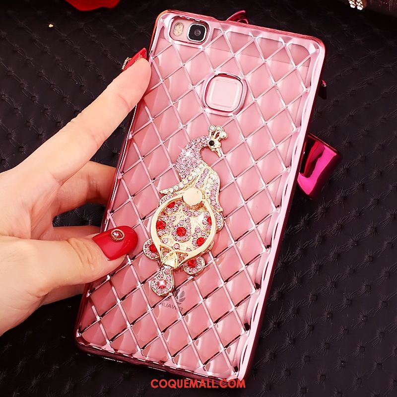 Étui Huawei P9 Lite Or Strass Très Mince, Coque Huawei P9 Lite Silicone Jeunesse