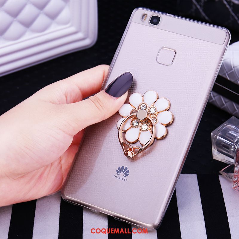 Étui Huawei P9 Lite Transparent Protection Jeunesse, Coque Huawei P9 Lite Strass Silicone