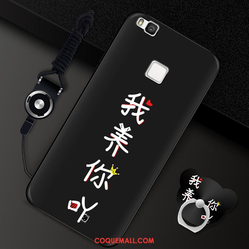 Étui Huawei P9 Lite Téléphone Portable Fluide Doux Incassable, Coque Huawei P9 Lite Jeunesse Rouge