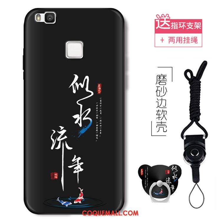 Étui Huawei P9 Lite Téléphone Portable Fluide Doux Incassable, Coque Huawei P9 Lite Jeunesse Tendance
