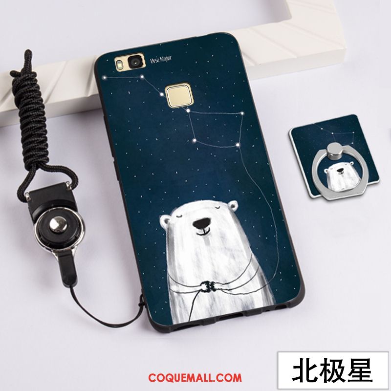 Étui Huawei P9 Lite Téléphone Portable Jeunesse Fluide Doux, Coque Huawei P9 Lite Dessin Animé Ornements Suspendus