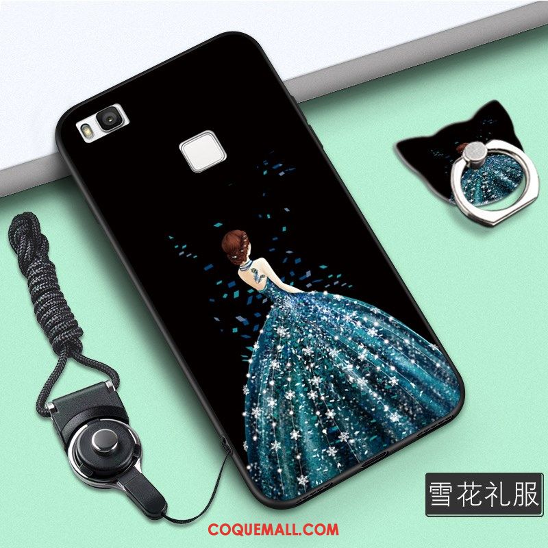 Étui Huawei P9 Lite Téléphone Portable Jeunesse Fluide Doux, Coque Huawei P9 Lite Dessin Animé Ornements Suspendus