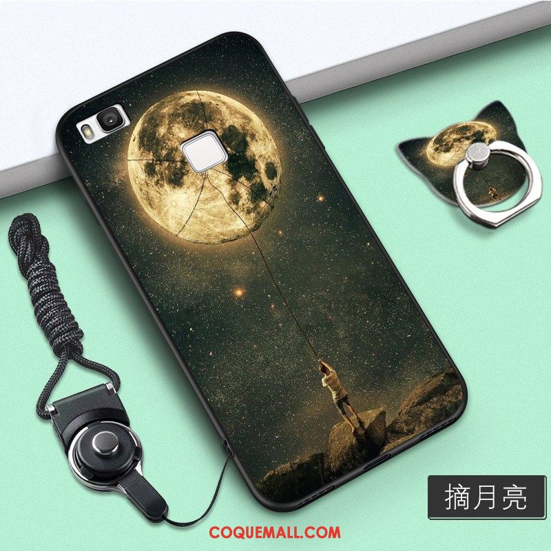 Étui Huawei P9 Lite Téléphone Portable Jeunesse Fluide Doux, Coque Huawei P9 Lite Dessin Animé Ornements Suspendus