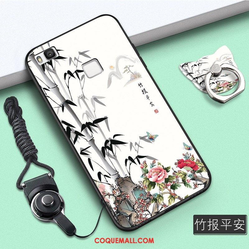 Étui Huawei P9 Lite Téléphone Portable Jeunesse Fluide Doux, Coque Huawei P9 Lite Dessin Animé Ornements Suspendus