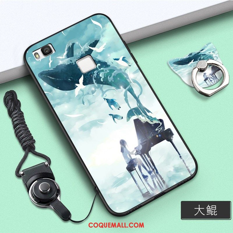 Étui Huawei P9 Lite Téléphone Portable Jeunesse Fluide Doux, Coque Huawei P9 Lite Dessin Animé Ornements Suspendus