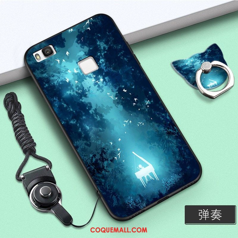 Étui Huawei P9 Lite Téléphone Portable Jeunesse Fluide Doux, Coque Huawei P9 Lite Dessin Animé Ornements Suspendus