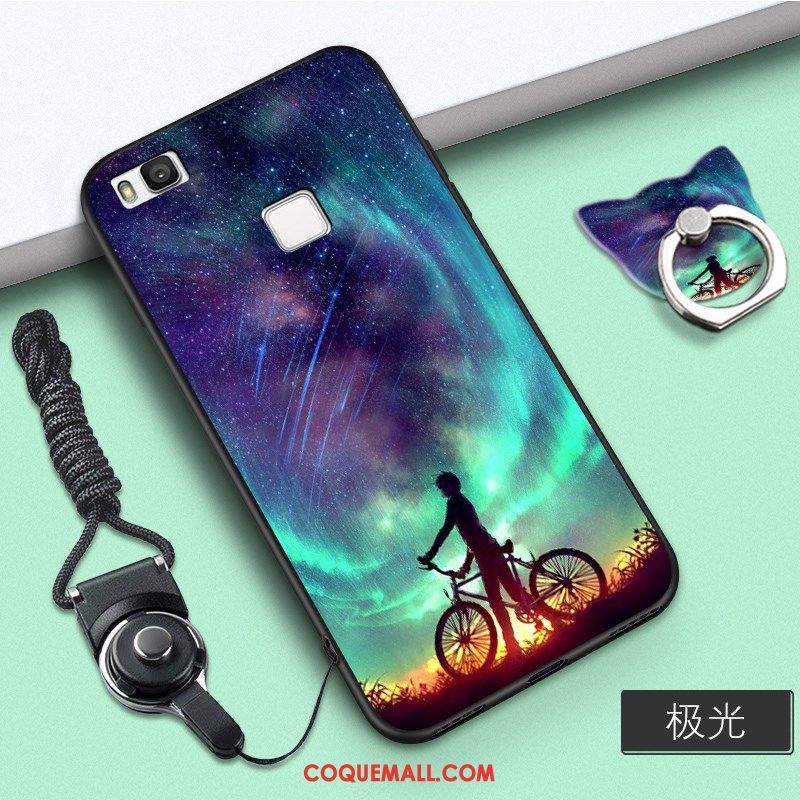 Étui Huawei P9 Lite Téléphone Portable Jeunesse Fluide Doux, Coque Huawei P9 Lite Dessin Animé Ornements Suspendus