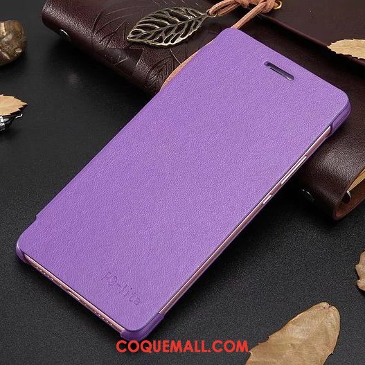 Étui Huawei P9 Lite Étui En Cuir Téléphone Portable Incassable, Coque Huawei P9 Lite Orange Protection