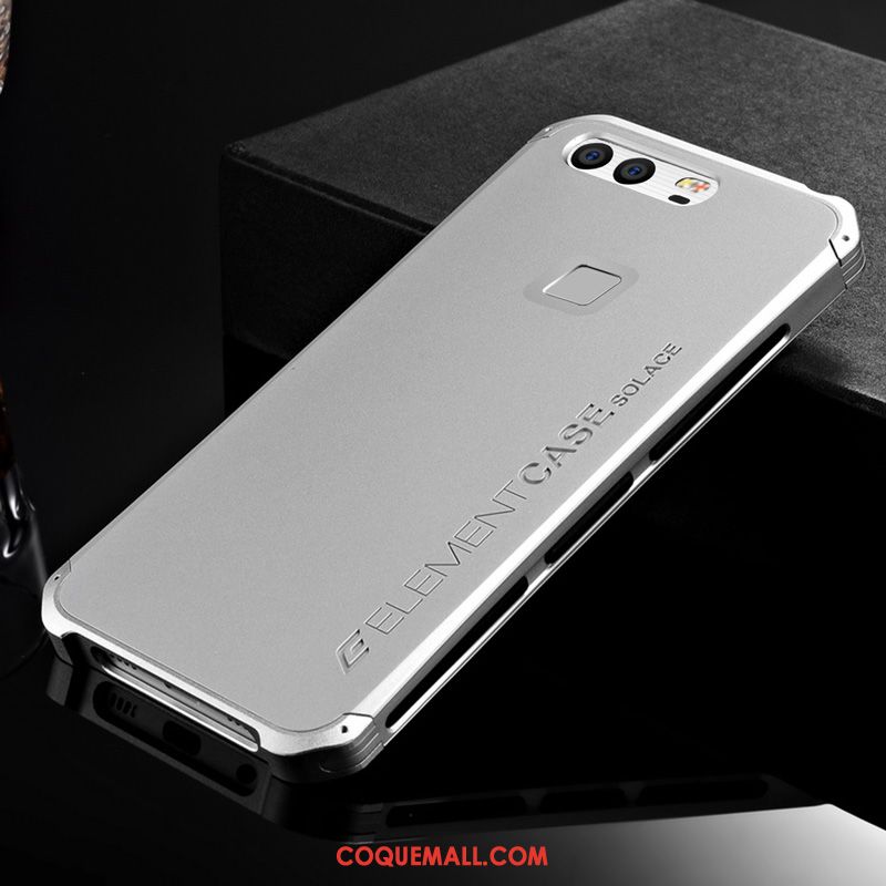 Étui Huawei P9 Métal Protection Silicone, Coque Huawei P9 Personnalité Téléphone Portable