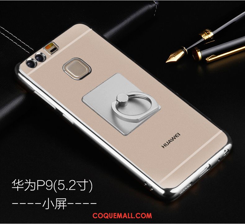 Étui Huawei P9 Or Fluide Doux Tout Compris, Coque Huawei P9 Créatif Silicone