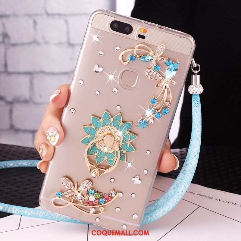 Étui Huawei P9 Plus Anneau Silicone Fluide Doux, Coque Huawei P9 Plus Protection Téléphone Portable Sandfarben