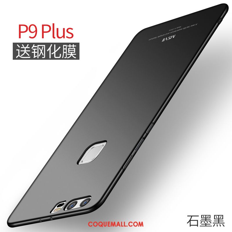 Étui Huawei P9 Plus Délavé En Daim Bleu Téléphone Portable, Coque Huawei P9 Plus Pu Anneau