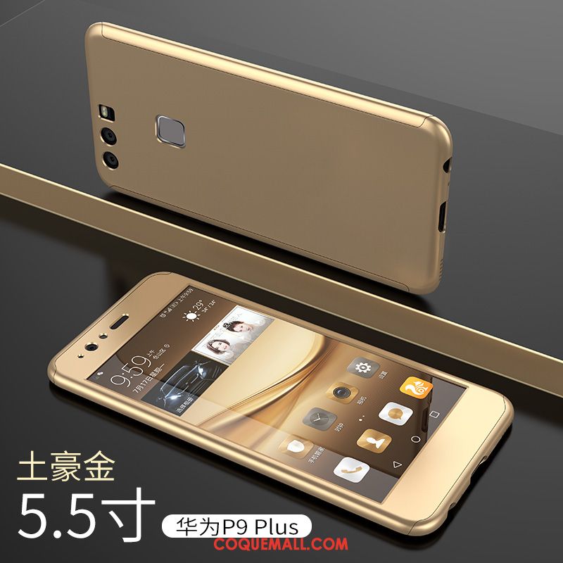 Étui Huawei P9 Plus Incassable Téléphone Portable Tendance, Coque Huawei P9 Plus Protection Or