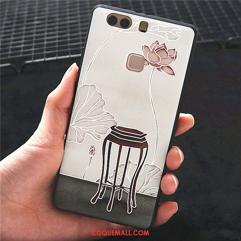 Étui Huawei P9 Plus Ornements Suspendus Style Chinois Silicone, Coque Huawei P9 Plus Créatif Protection