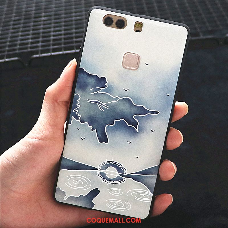 Étui Huawei P9 Plus Ornements Suspendus Style Chinois Silicone, Coque Huawei P9 Plus Créatif Protection