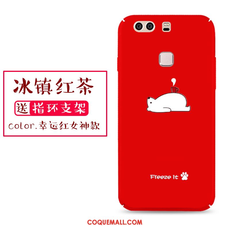 Étui Huawei P9 Plus Personnalité Créatif Rouge, Coque Huawei P9 Plus Nouveau Incassable