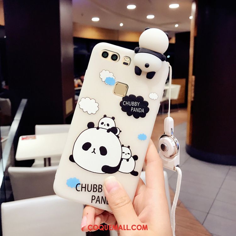 Étui Huawei P9 Plus Téléphone Portable Chat Tout Compris, Coque Huawei P9 Plus Charmant Dessin Animé