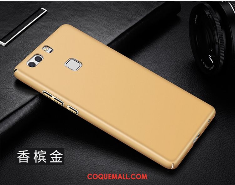 Étui Huawei P9 Plus Téléphone Portable Délavé En Daim Bleu, Coque Huawei P9 Plus Tout Compris Difficile