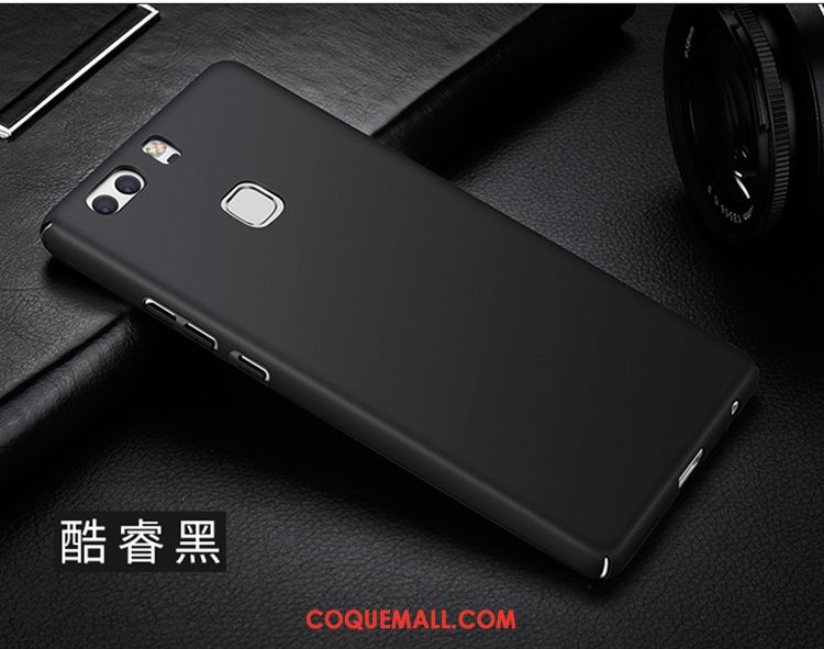 Étui Huawei P9 Plus Téléphone Portable Délavé En Daim Bleu, Coque Huawei P9 Plus Tout Compris Difficile